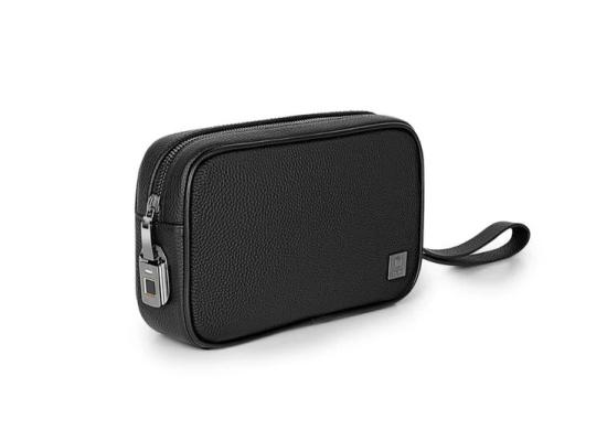 WiWU Master Genuine Leather Fingerprint Lock Pouch